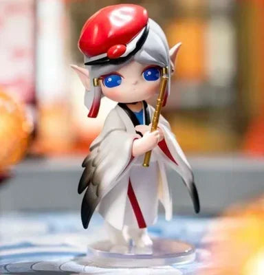 Suri Peach Blossom Nine Elves Series Blind Box Dolls Action Figure Toys Elfin Children Robotime Cartoon Decor Toys Birthday Gift