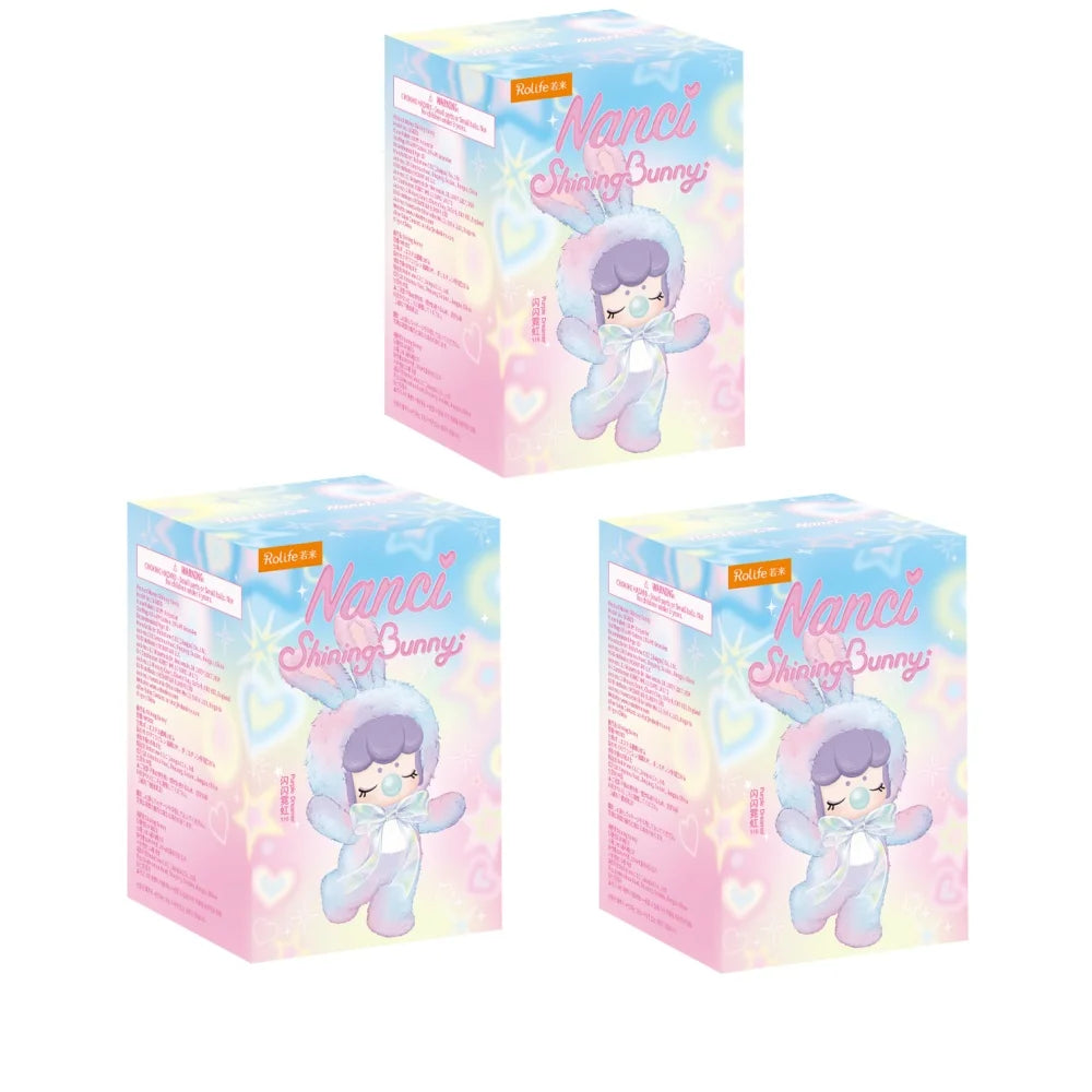 Robotime Rolife Shining Bunny Nanci Series Blind Box New Mystery Box Anime Figure Decoration Collection Customized Gifts- MNBXX
