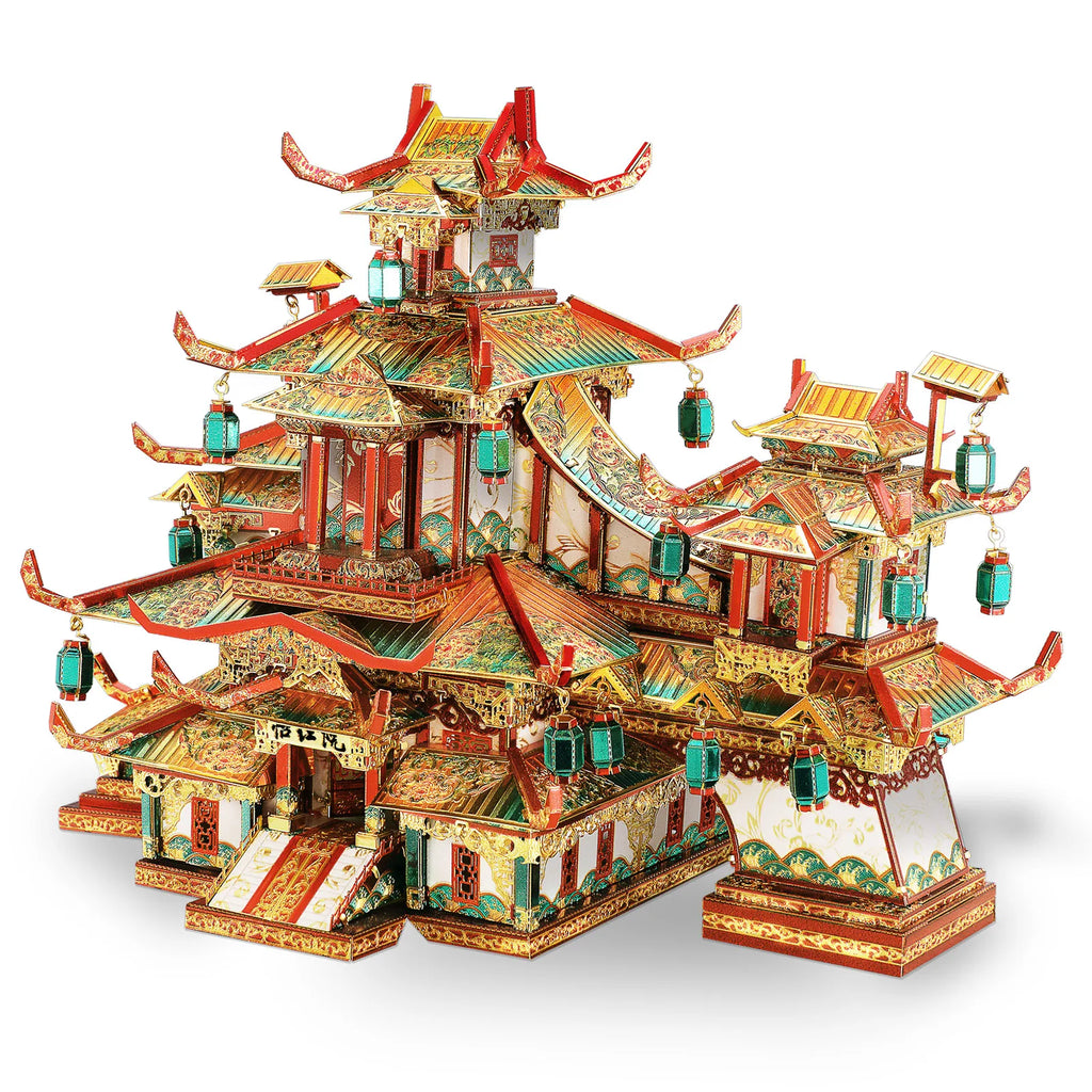 Piececool 3D Metal Puzzle for Adult Chinese Style Building Kits DIY Model for Jigsaw Toy