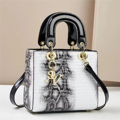 2024 High Quality Luxury Brand Designer PU Leather Shoulder Bag Women Hand Bags Crocodile Purses Ladies Messenger Handbag Totes