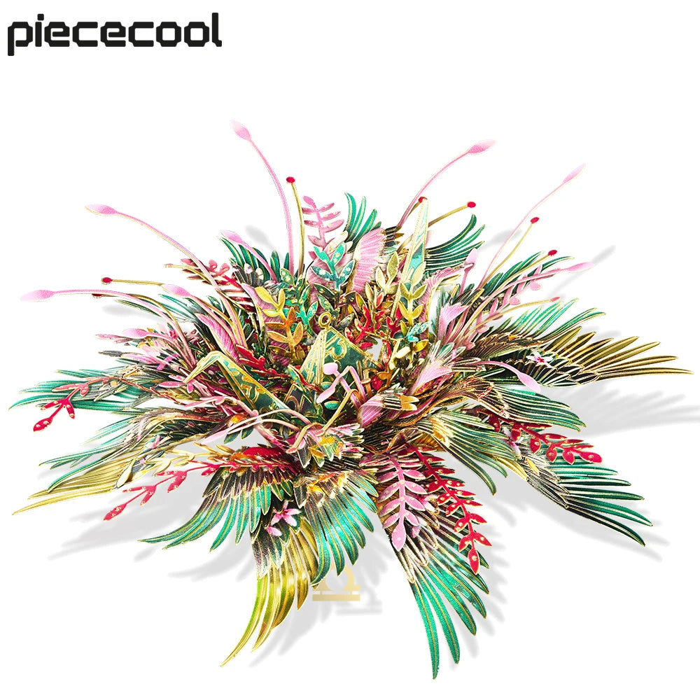 Piececool 3D Metal Puzzle Libra Constellation DIY Model Kits Jigsaw for Teens Brain Teaser Toys Home Decoration