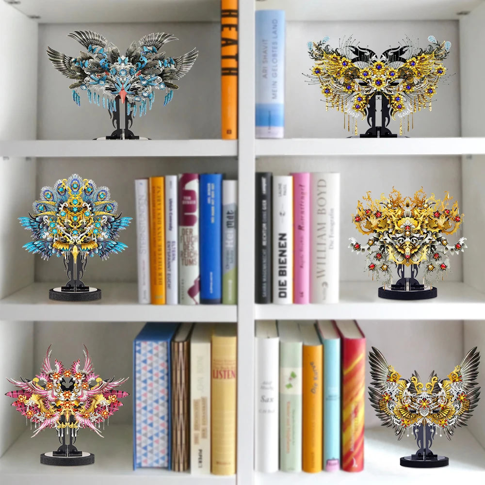 Piececool 3D Metal Puzzle Magic Decoration Jigsaw Assembly Model Kits DIY Toys Gifts for Adult