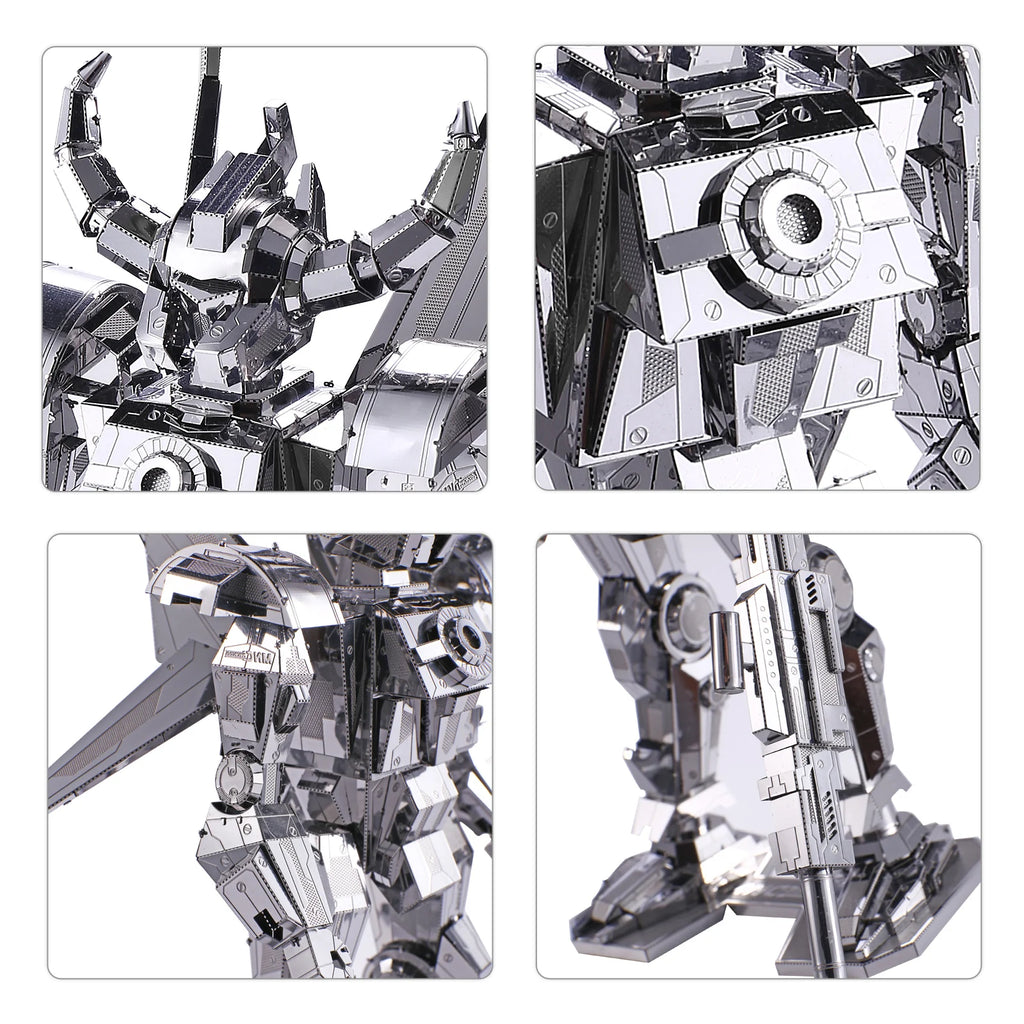 Piececool 3D Metal Puzzle Spirit-Bull Mech Model Kits DIY Jigsaw for Teens Best Birthday Gifts