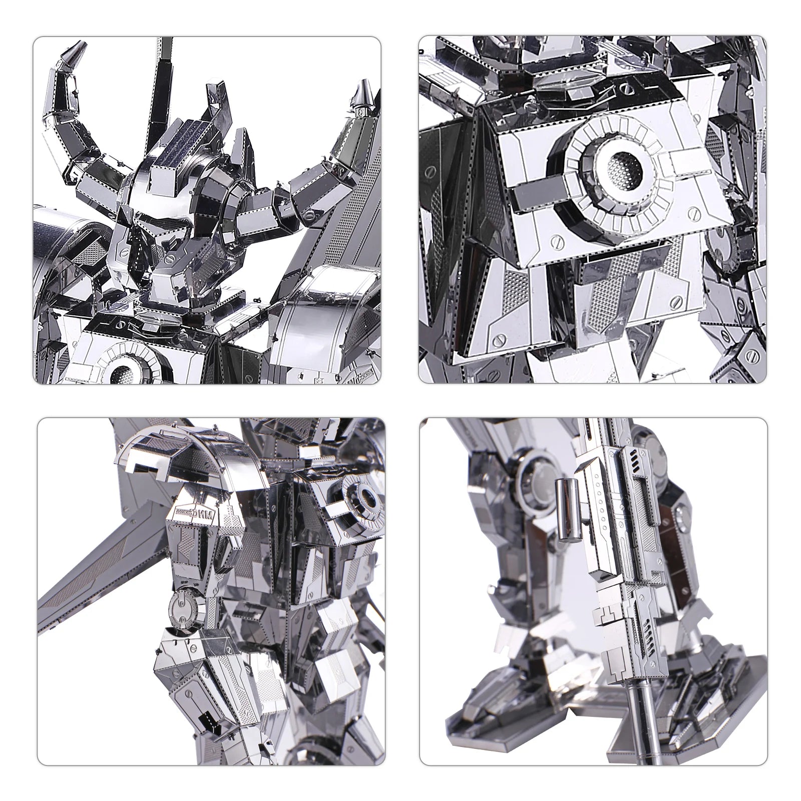 Piececool 3D Metal Puzzle Spirit-Bull Mech Model Kits DIY Jigsaw for Teens Best Birthday Gifts