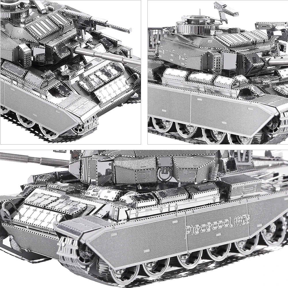 Piececool 3D Metal Puzzle Model Building Kits-CENTURION AFV DIY Jigsaw Toy Christmas Birthday Gifts for Adults