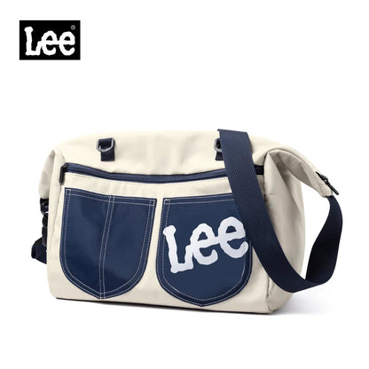 LEE Women Casual Zipper Shoulder Bag Oxford Waterproof Crossbody Bags With Hidden Zipper Pocket For Travel Business Daily Use