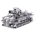 Piececool 3D Metal Puzzle Model Building Kits - German IV Tank Jigsaw Toy ,Christmas Birthday Gifts for Adults