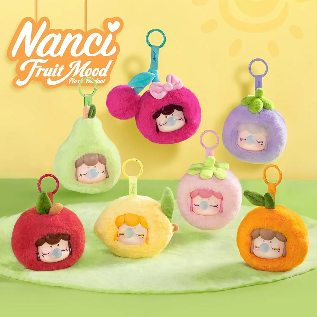 Robotime Rolife Nanci Fruit Mood Plush Blind Box 1 Piece Random Plush Figure Anime Action Figurine Collectible Toy for Collector