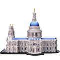 Piececool 3D Metal Model Kits St. Paul's Cathedral Metal 3D Puzzles Jigsaw DIY Kit Crafts for Home Decoration Best Gifts