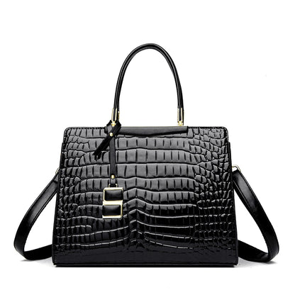 Commuting Sac Alligator Patent Leather Shoulder Crossbody Hand Bags for Women 2025 Brand Luxury Handbags Women Bags Designer