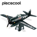 Piececool 3D Metal Puzzle GRUMMAN F6F HELLCAT Model Kits for Teens DIY Toy Jigsaw Birthday Gifts