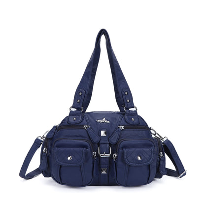 Women Handbags Satchel Top-handle Handbag PU Shoulder Bag Dumpling Pack Give Gifts Shoulder Bags Phone Money Pack