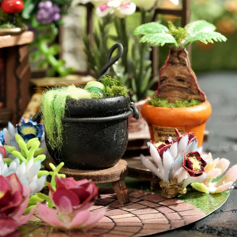 1pc,Diy Wooden Doll House,Assembly Model Kit,3d Puzzle, Birthday Christmas Gifts for teenagers and adults,Home Decor Micro Model