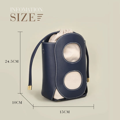 PG Women's Crossbody Bag New Luxury Brand Designer Simple Atmosphere Hollow Design 2025 Fashion Shoulder bag Women's