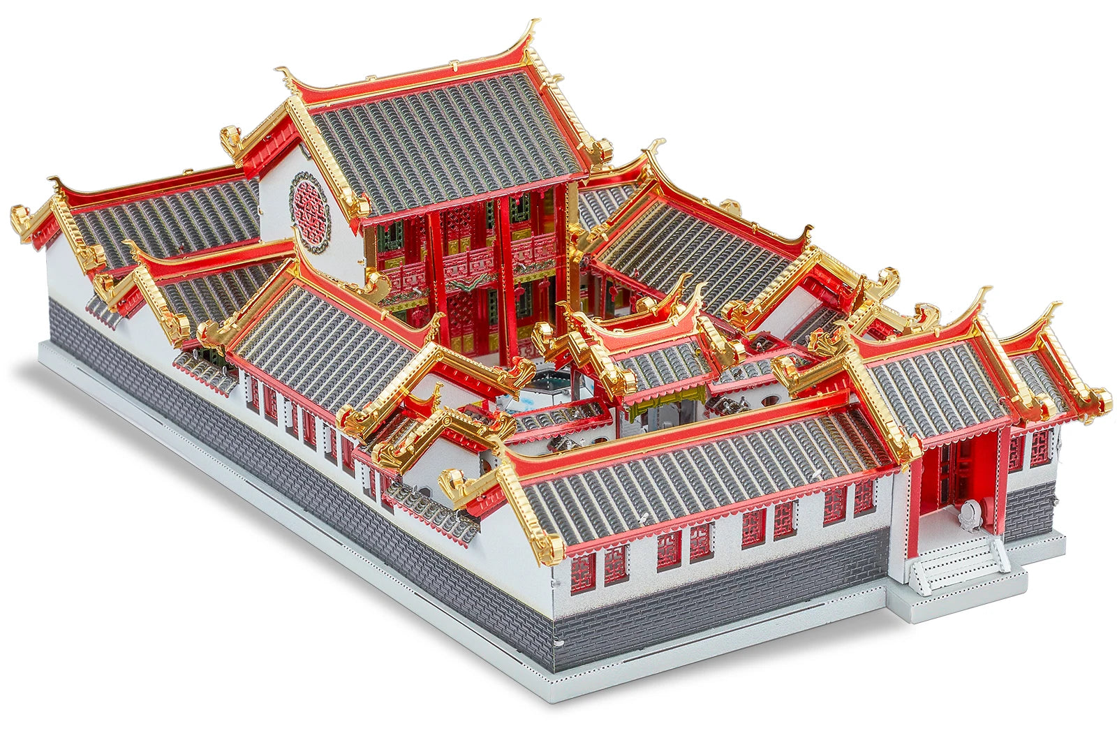Piececool 3D Metal Puzzle for Adult Chinese Style Building Kits DIY Model for Jigsaw Toy