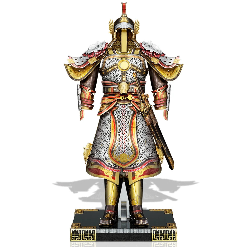 Piececool 3d Puzzles Helmet and Armour Set DIY Toys for Adults Jigsaw Metal Models Kit Christmas Gifts & Home Docor