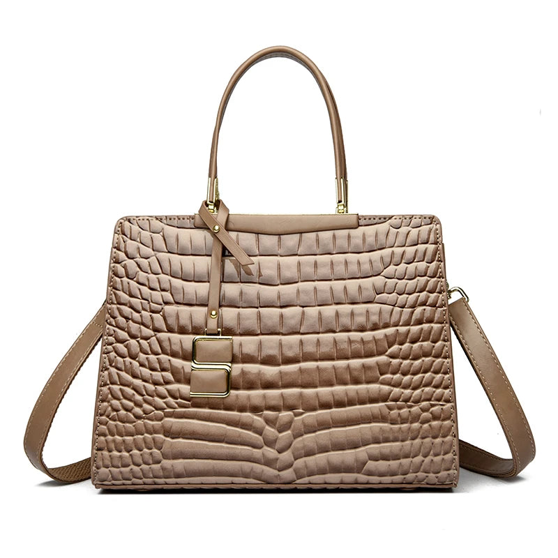 Commuting Sac Alligator Patent Leather Shoulder Crossbody Hand Bags for Women 2025 Brand Luxury Handbags Women Bags Designer
