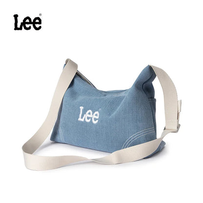 LEE Women Crossbody Bags Artificial Leather One Shoulder Bag With Zipper Bag External Portable Pocket Business Travel Daily Use