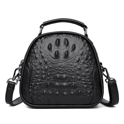 Brand Crocodile Leather Crossbody Bags for Women 2024 Female Shoulder Messenger Sac Luxury Designer Ladies Handbags and Purses