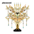 Piececool 3D Metal Puzzles Harp Comb DIY Set for Home Decoration Assembly Model Kits Birthday Gifts