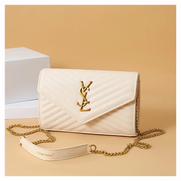 Senior niche women's bags new chain high-end atmosphere fashion trend shoulder bag temperament hundred hitched crossbody bags