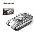 Piececool 3D Metal Puzzles 1:48 Panther D Tank Model Toys Assembling Jigsaw DIY Set for Adult