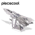 Piececool 3D Metal Puzzles Tornado Fighter Jetst Model Building Kits for Adult DIY Teens Creative Toys