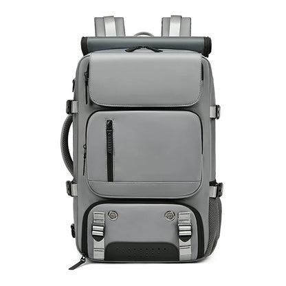 XOKY Large Travel Backpack Boardable Backpack USB Charging Waterproof Outdoor Travel Backpack independent shoe compartment 8102