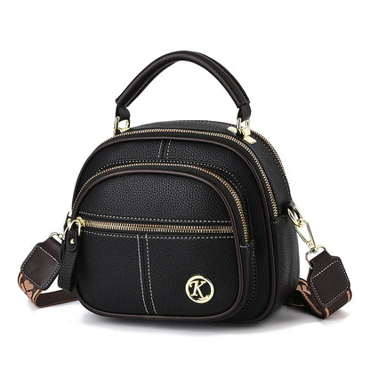 Mini Fashion Crossbody Bag, Trendy Multi Layer Shoulder Bag, Women's Casual Handbag & Purse