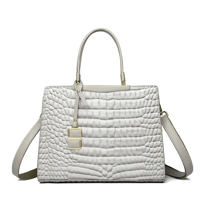 Commuting Sac Alligator Patent Leather Shoulder Crossbody Hand Bags for Women 2025 Brand Luxury Handbags Women Bags Designer