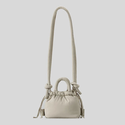 Fashion Small Puffer Tote Bag Designer Padded Women Shoulder Bags Nylon Down Cotton Crossbody Bag Mini Lady Handbags 2024