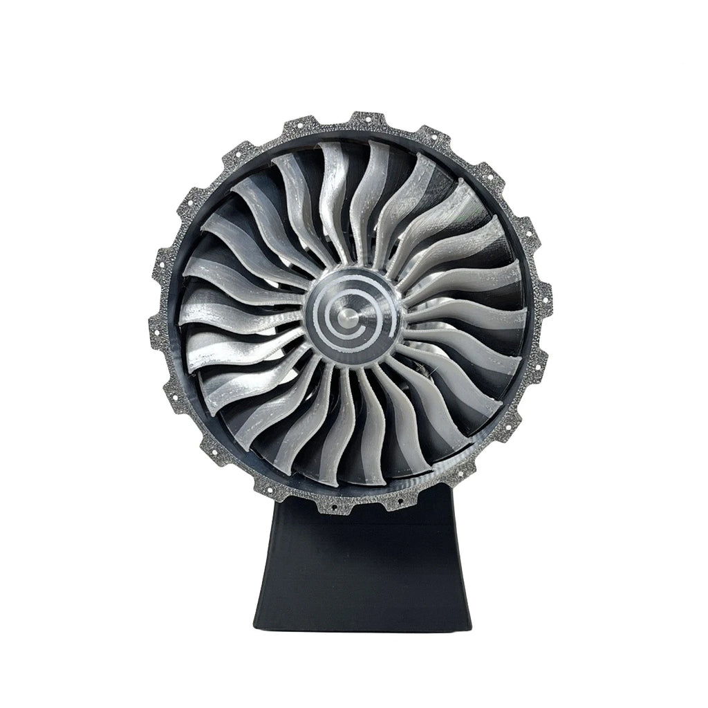 25CM TR-900 High Precision Simulation  Turbofan Engine Model  Toys Aviation Fan Collectibles Static Display Ornaments Gifts
