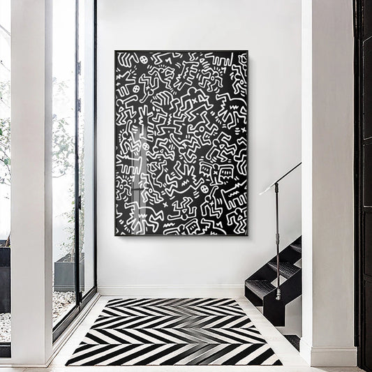 Keith Artwork Pictures Decorative Poster Nordic Abstract Canvas Painting Living Room Wall Art Prints Modern Home Decor Aesthetic