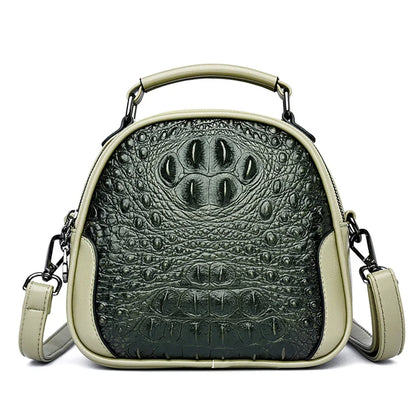 Brand Crocodile Leather Crossbody Bags for Women 2024 Female Shoulder Messenger Sac Luxury Designer Ladies Handbags and Purses