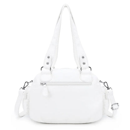 Women Handbags Satchel Top-handle Handbag PU Shoulder Bag Dumpling Pack Give Gifts Shoulder Bags Phone Money Pack