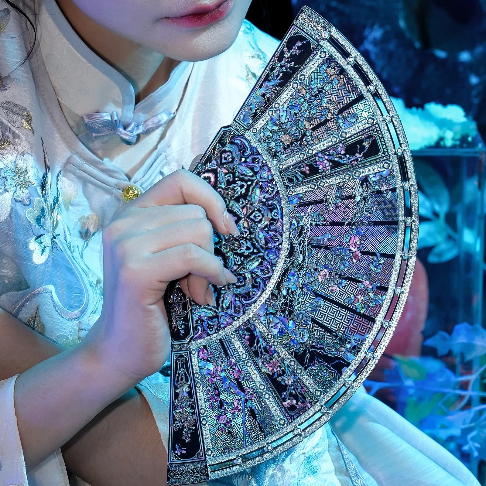 Piececool 3D Metal Puzzles Folding Fan Metal Model Kits for Summer DIY Jigsaw Creative Crafts for Adults