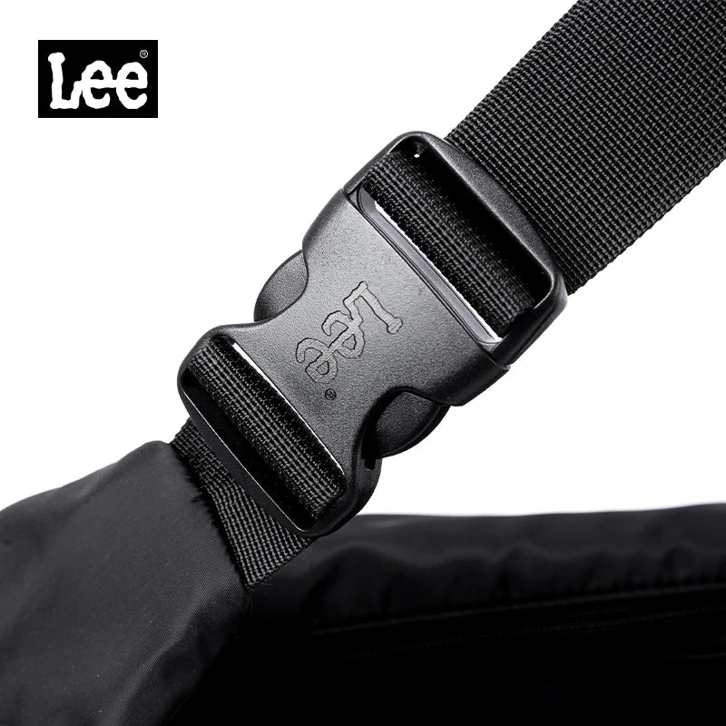 LEE Women Casual Zipper Shoulder Bag Oxford Waterproof Crossbody Bags With Hidden Zipper Pocket For Travel Business Daily Use
