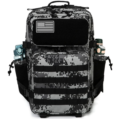 50L Tactical Backpack survival Bag Hunting MOLLE Backpack GYM For Men EDC Outdoor Hiking Rucksack Witch Bottle Holder