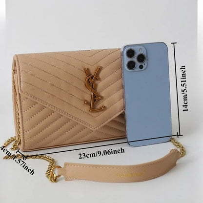Senior niche women's bags new chain high-end atmosphere fashion trend shoulder bag temperament hundred hitched crossbody bags