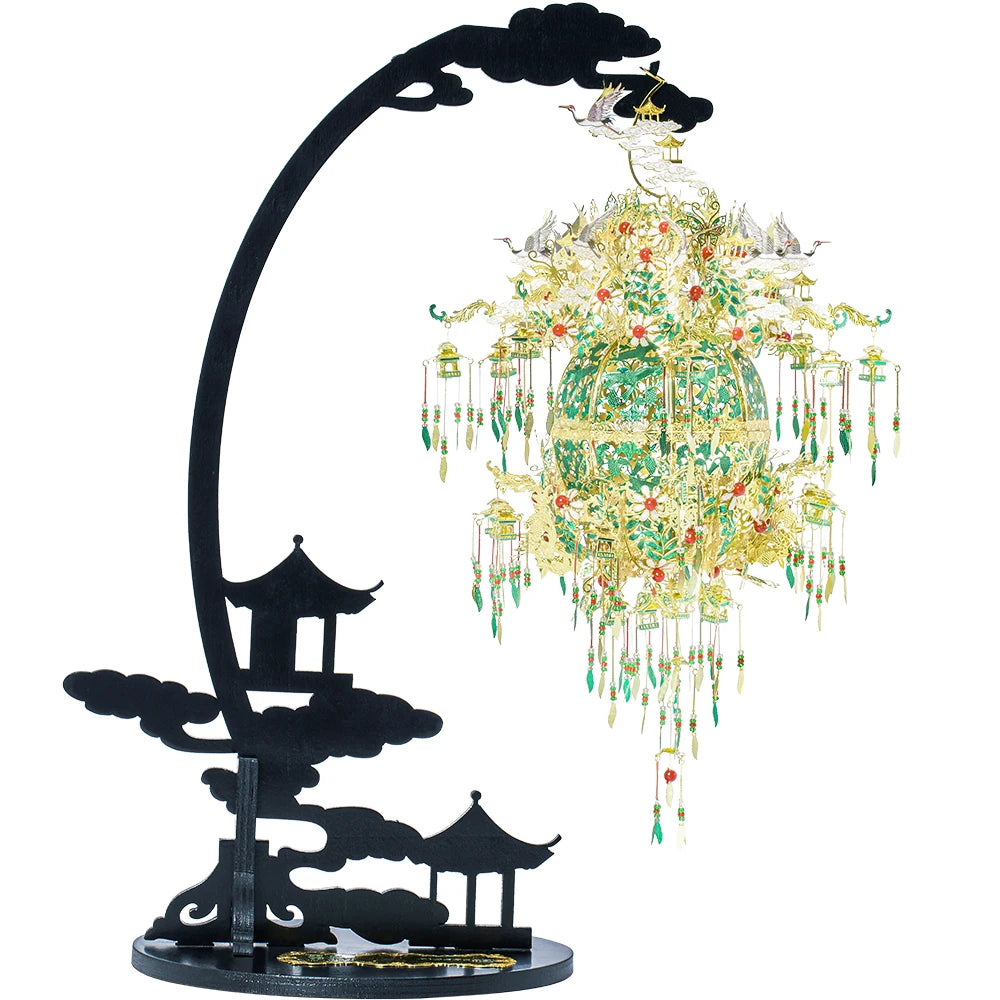 Piececool 3D Metal Puzzle-Silver Sachet with Grape Model Building Kits DIY Jigsaw Toy For Adults