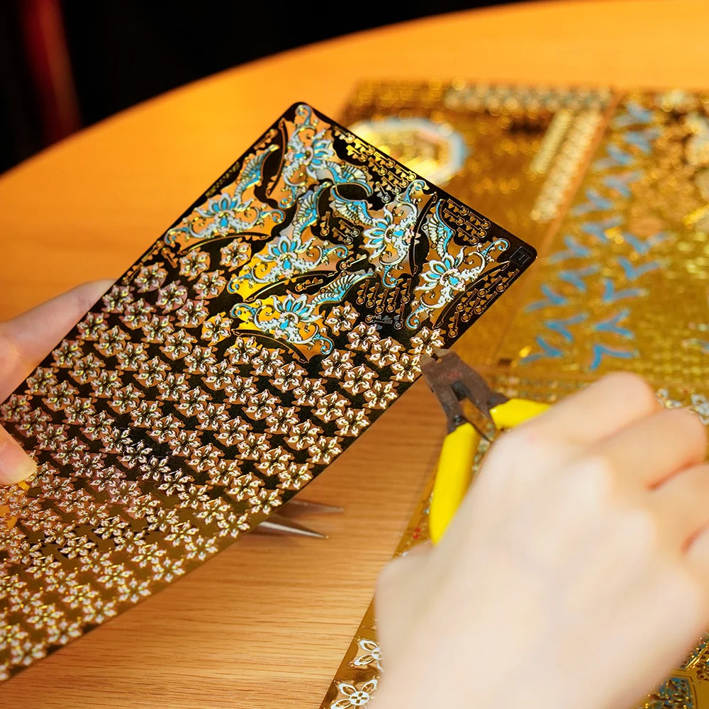 Piececool 3D Metal Puzzles Assembly Model Kits DIY Set Brain Teaser Toys for Collection