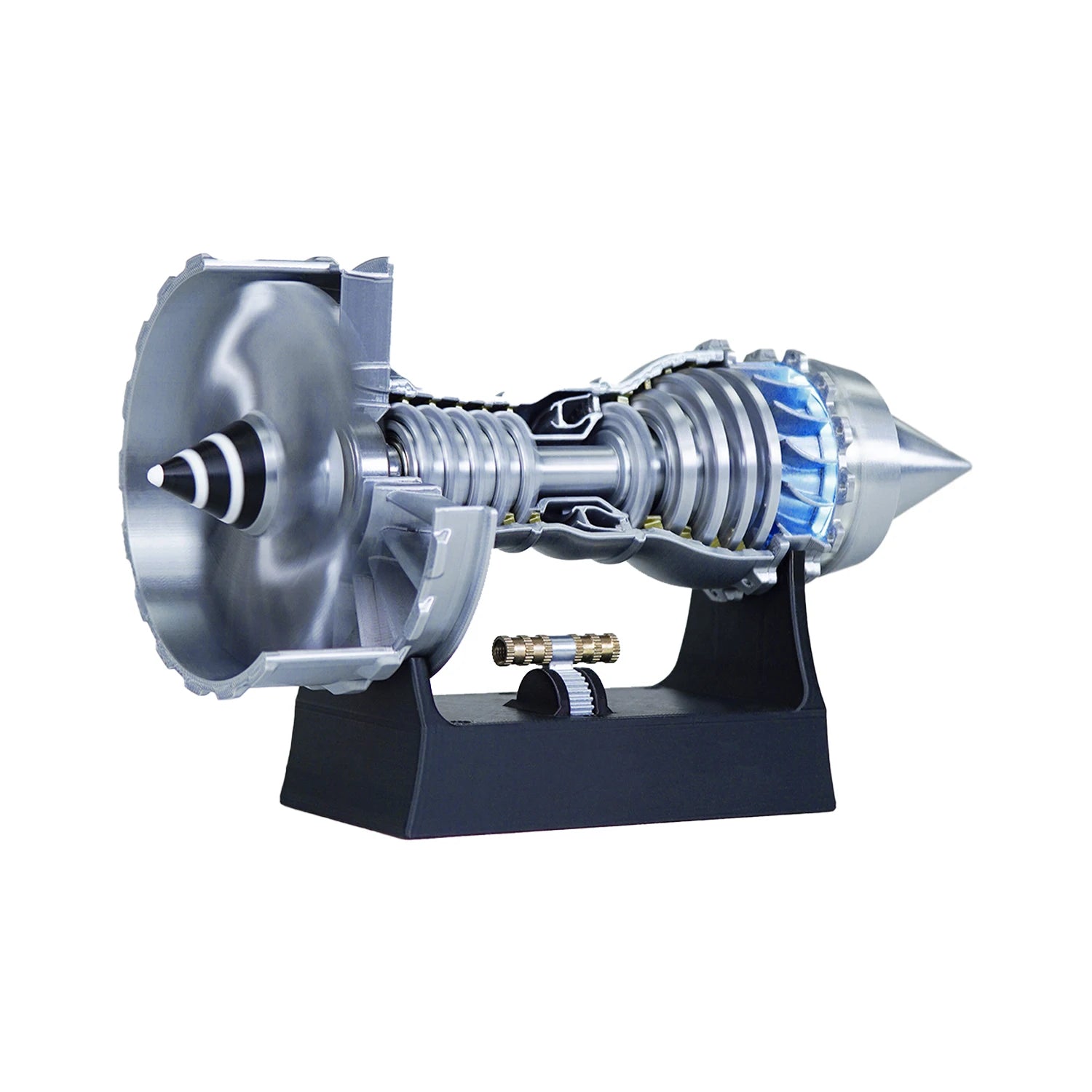 TR900 Aviation Turbofan Engine Model Aircraft Engine Kit Turbojet Engine Model Adult Gift Mechanical Science Education Toy