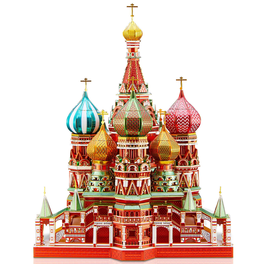 Piececool Model Building Kits Notre-Dame of Paris Himeji-jo Construction Series 3D Puzzles Metal DIY House Toy Christmas Gift