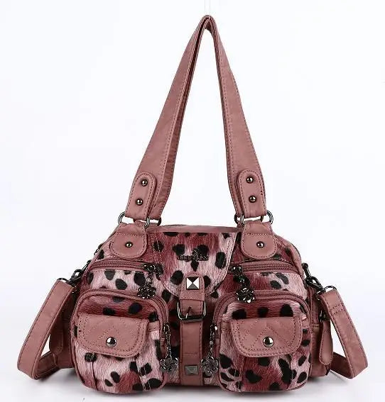 Women Handbags Satchel Top-handle Handbag PU Shoulder Bag Dumpling Pack Give Gifts Shoulder Bags Phone Money Pack