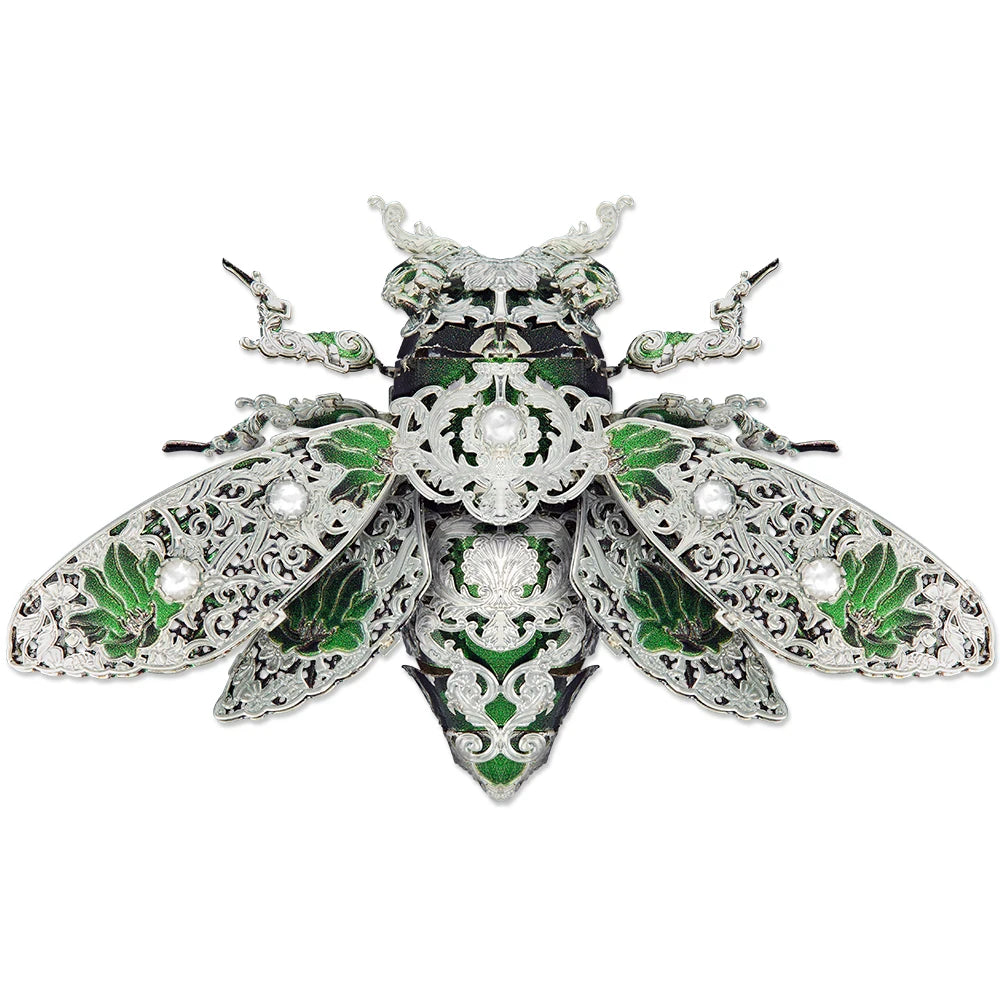 Piececool 3D Metal Puzzle Insect Brooch Accessories Model Kits for Teens DIY Jigsaw Toys Brain Teaser