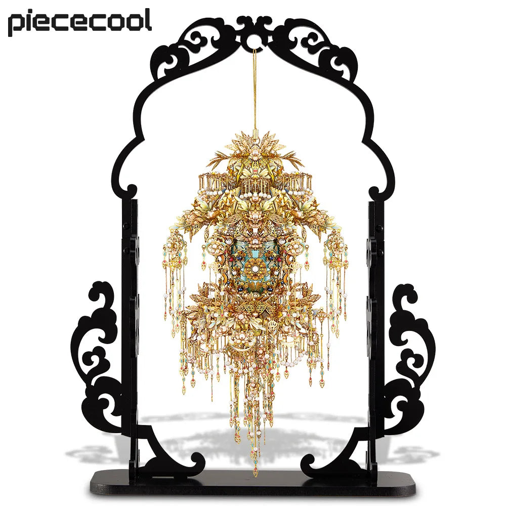 Piececool 3D Metal Puzzles Eternal Pendent Assembly Model Kits DIY Set Creative Toys for Teens Birthday Christmas Gifts