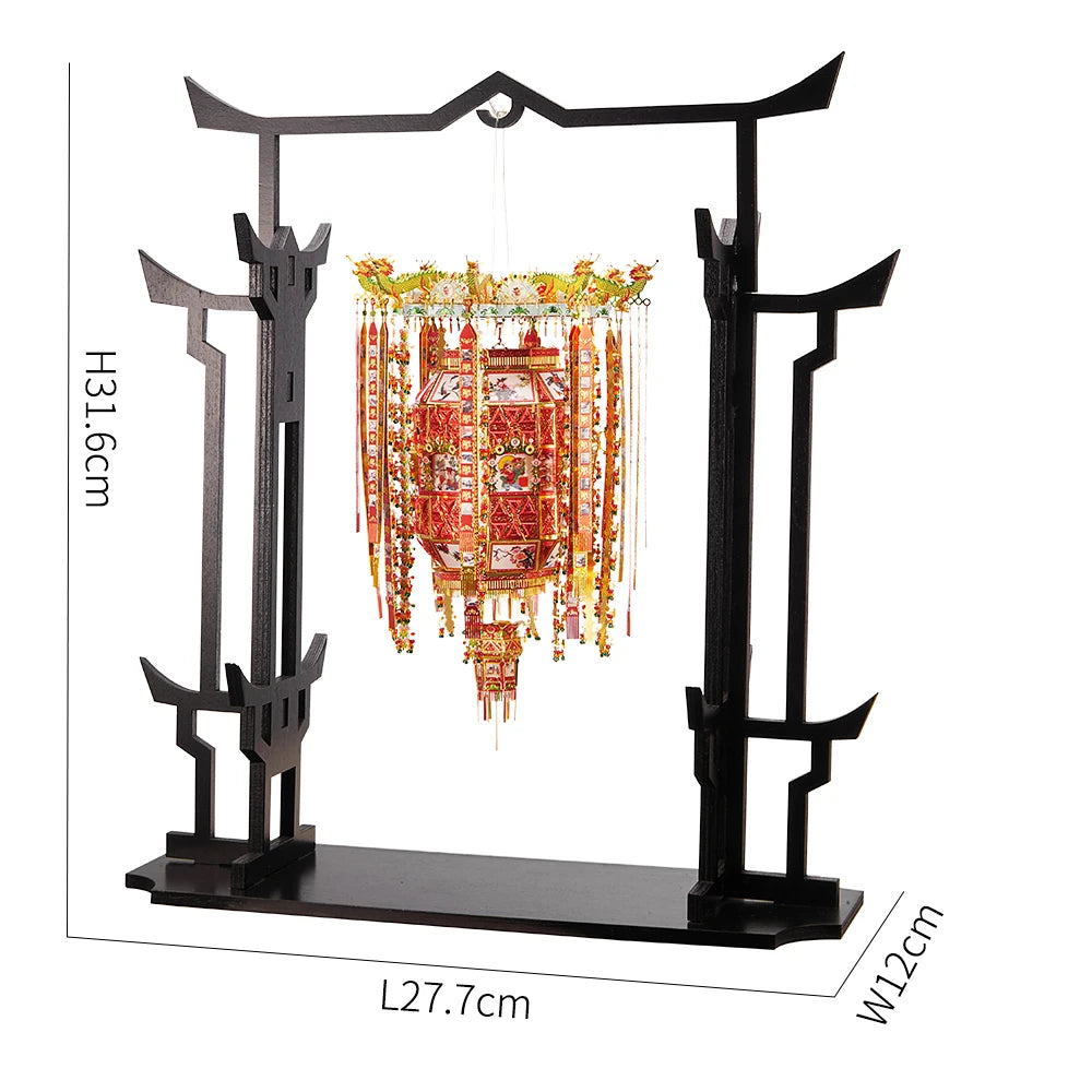 Piececool 3D Metal Puzzles Adult DIY Toy ONE THOUSAND ANGLE LANTERN Model Kits Jigsaw Home Decoration Gifts for Teens