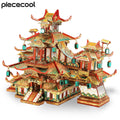 Piececool 3D Metal Puzzle Red Garden Model Kits DIY Building Kit for Adult Jigsaw Toy Best Birthday Gift for Teens