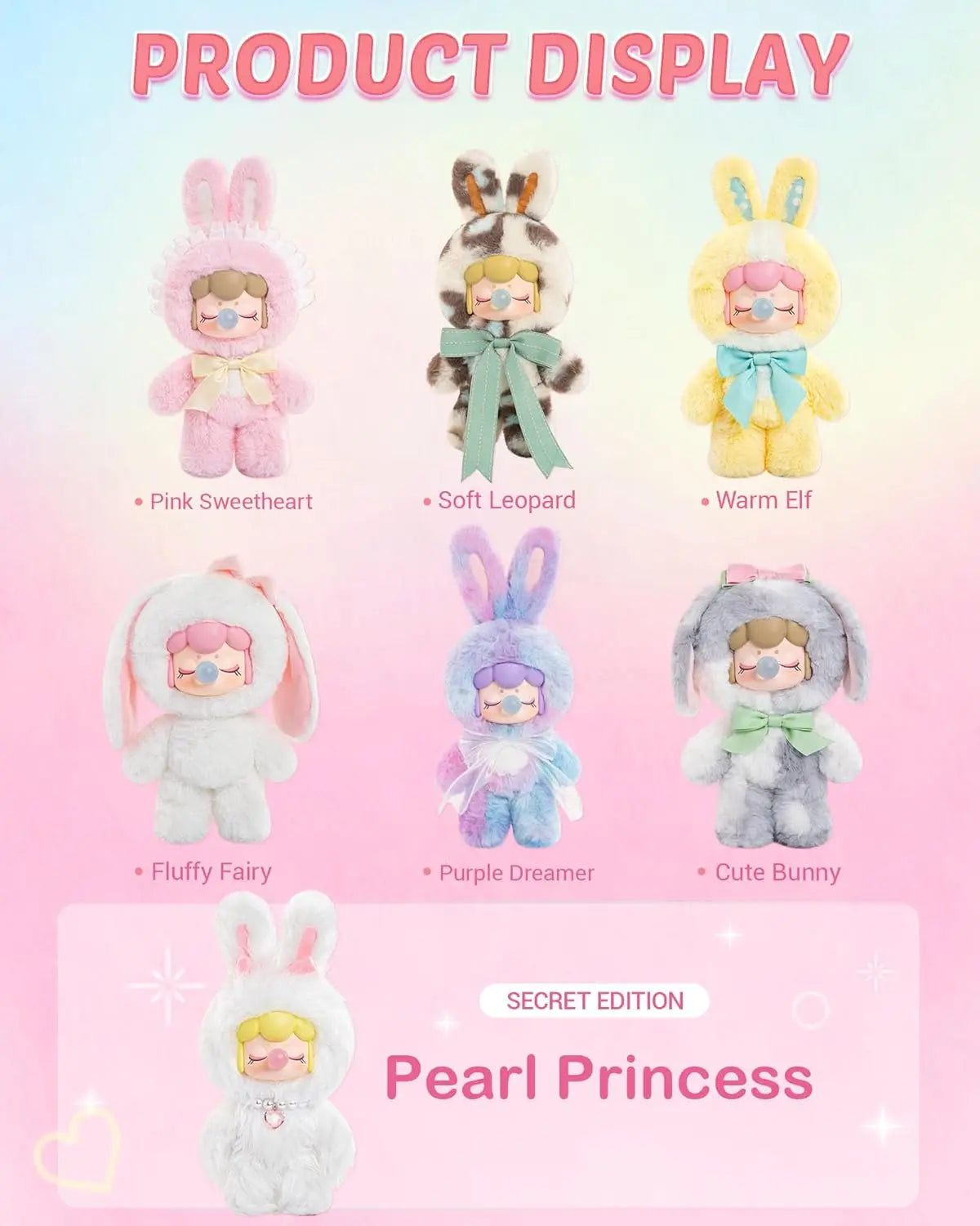 Robotime Rolife Shining Bunny Nanci Series Blind Box New Mystery Box Anime Figure Decoration Collection Customized Gifts- MNBXX