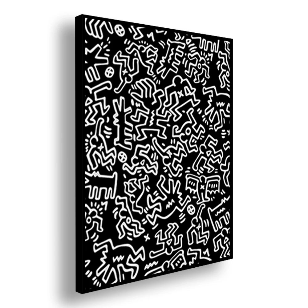 Keith Artwork Pictures Decorative Poster Nordic Abstract Canvas Painting Living Room Wall Art Prints Modern Home Decor Aesthetic